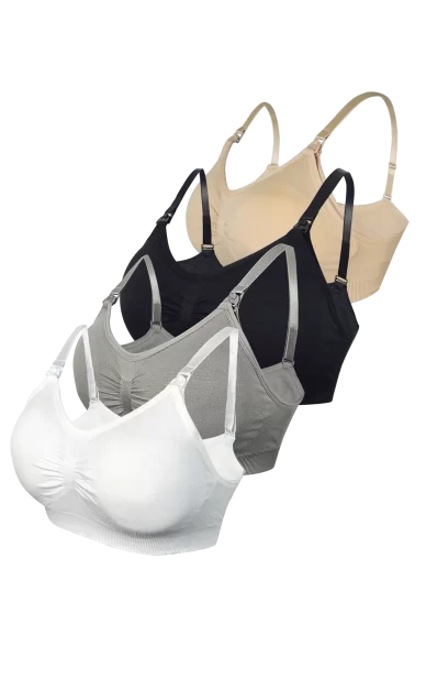 Brasier de Lactancia Maternos Pack x4