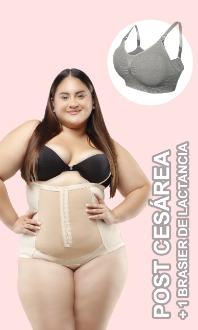 Promocion de faja post cesárea + 1 brasier de lactancia