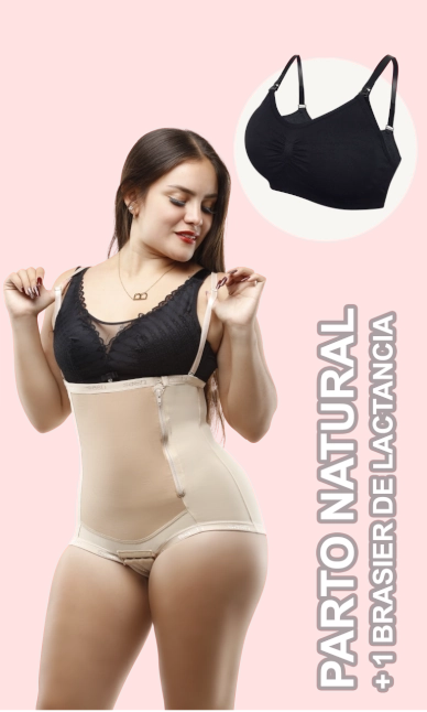 Faja parto natural + 1 brasier de lactancia